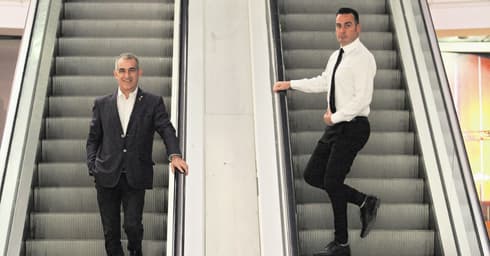 יוני ג'ורנו ויהודה זפרני (צילום: אסף פרידמן)