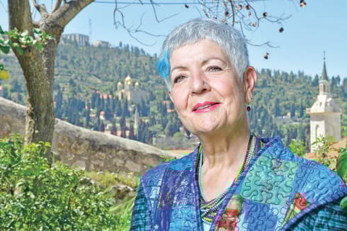 פנינה עין מור: "מה שקשה בירושלים זה גם מה שמרתק בה". צילום- רפי קוץ