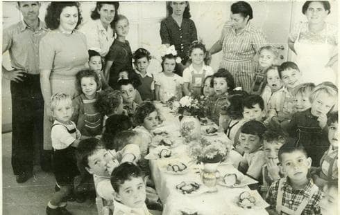 הגן בשכונת הפועלים 1948 | צילום: באדיבות מוזיאון בית ראשונים