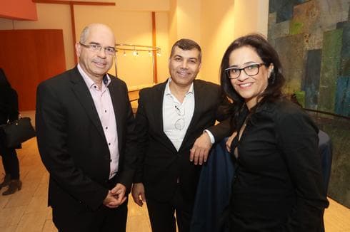 ראשי הערים המשתתפים בכנס. צילום: גיל נחושתן