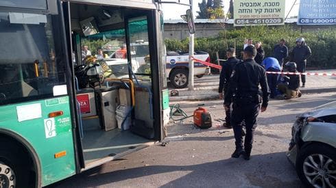 זירת התאונה | צילום: דוברות איחוד הצלה