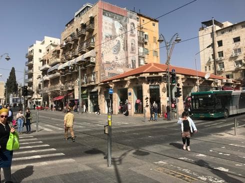 כך נראה כיום הצומת. צילום: לירן תמרי כך נראה כיום הצומת. צילום: לירן תמרי