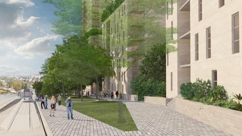פרויקט גולומב.הדמיה: קולקר קולקר אפשטיין אדריכלים