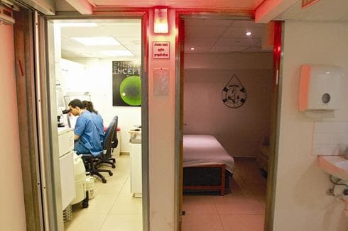 החדר האדמדם. צילום: אסף פרידמן