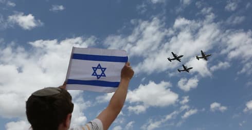 מטס חיל האוויר. צילום: אלכס קולומויסקי