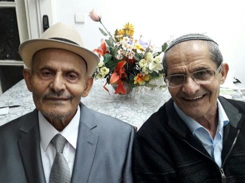 ישעיהו דוד (מימין) ואחיו אברהם. צילום: דקלה כהן