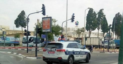זירת אירוע דליפת האמוניה| צילום דוברות המשטרה