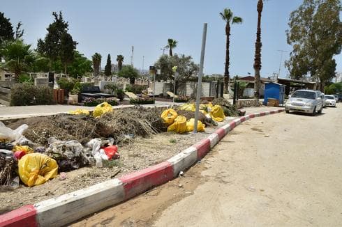 אזור החנייה בבית העלמין צור שלום, השבוע | צילום: נחום סגל