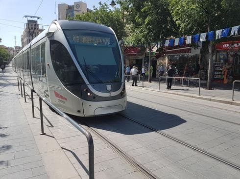הרכבת הקלה. צילום: אדווה חולי