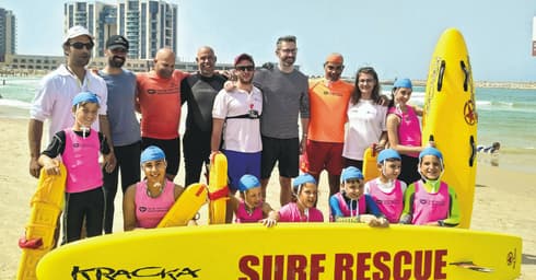 פעילות התנועה בהרצליה | צילום: "הצלה ימית ישראל"
