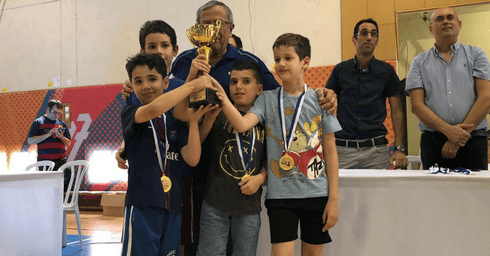 רשמו הישג מדהים. הילדים מהוד השרון | צילום: עופר קינברג