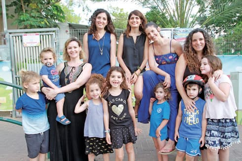 האמהות מהוד השרון. צילום: אסף פרידמן