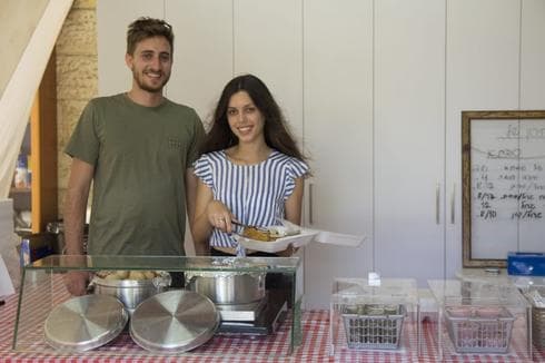 אביה הנסליין דדון וליאור גולן. צילום: סאם הנסליין