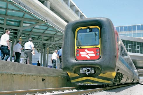 תחנת רכבת נתב"ג. צילום: צביקה טישלר