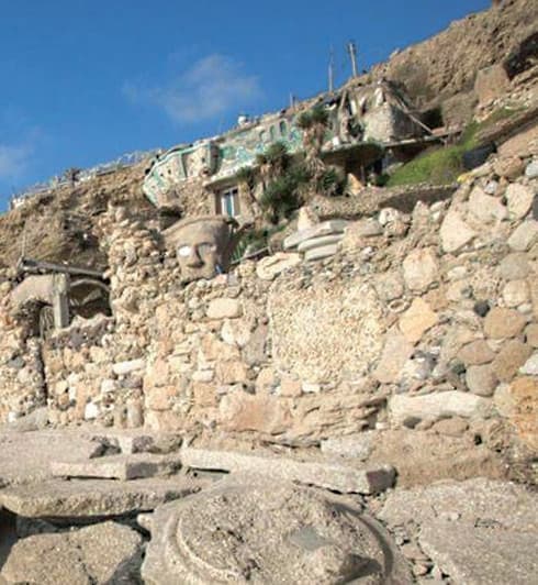 בית המערה. יצירת אומנות של איש אחד | צילום: פרטי