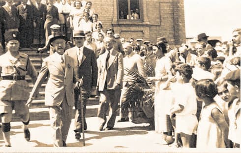ביקור הנציב העליון, 1938