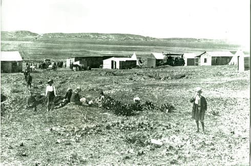 שטח הבאסה בעבר. הביצה קמה לתחייה מדי חורף | צילום: בית ראשונים