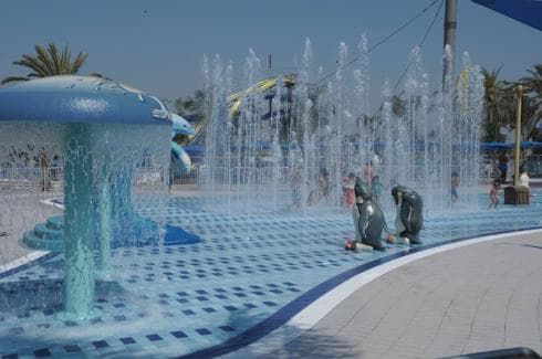 עולם הילדים בימית ספארק המים. יח"צ