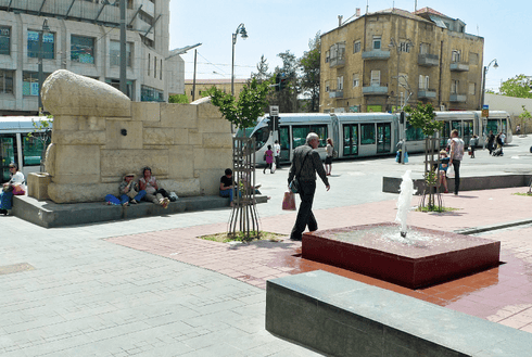 כיכר הדווידקה. צילום: שלומי כהן