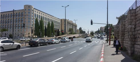 מנהרת צה"ל- אזור המלונות. הדמיה: א.ג. מהנדסים 