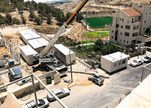 המתחם בכניסה לשכונה. צילום: פרטי