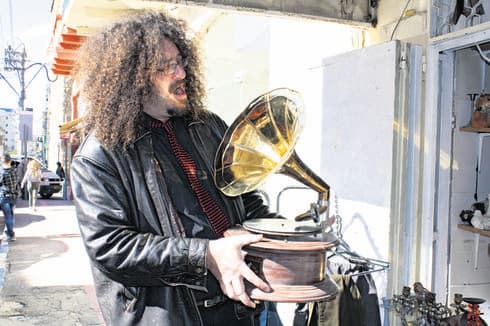 בן עמי. "אף אחד לא יעז לגעת בשיער שלי. אפילו לא שופן" | צילום: גיל מטוס