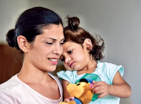 אנה וכריסטינה גולובב. צילום: חיים הורנשטיין
