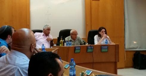 מליאת המועצה | צילום: חופית כהן-אולאי