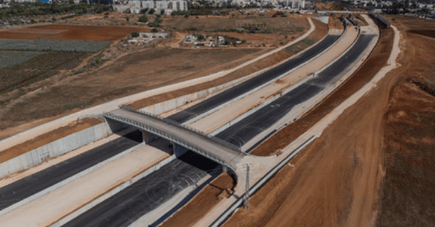 החיבור בין כפר שמריהו לרעננה דרום | צילום: נתיבי ישראל החיבור בין כפר שמריהו לרעננה דרום | צילום: נתיבי ישראל