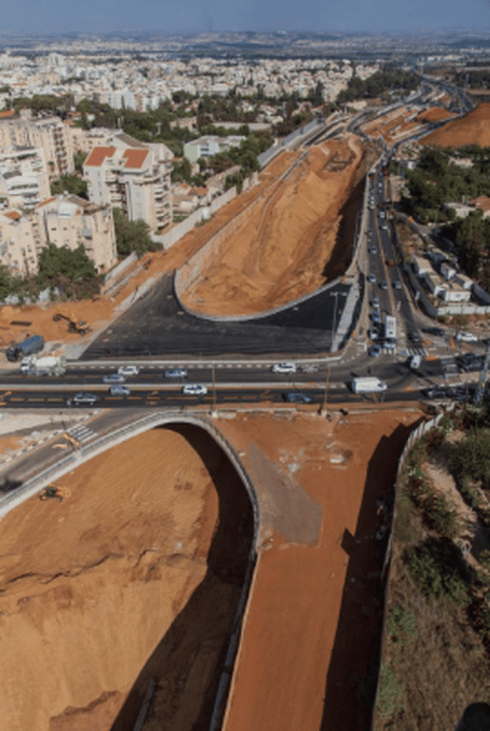 מחלף רעננה דרום | צילום: נתיבי ישראל מחלף רעננה דרום | צילום: נתיבי ישראל