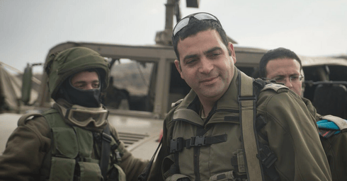 אוהד נג'מה בתקופתו בחטיבת 401 | צילום: דובר צה"ל