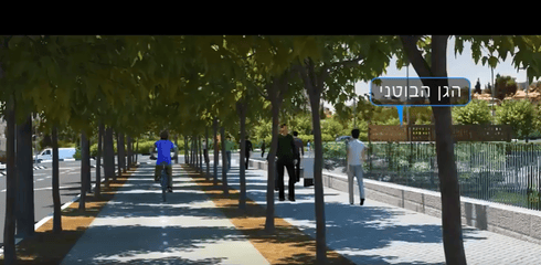 כביש 16. הדמיה: צוות אב לתחבורה