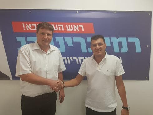 שטרכמן וגרינברג. צילום: מטה רמי גרינברג