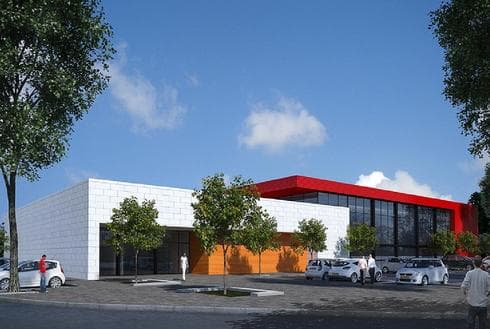 קאנטרי קלאב רהט. הדמיה: חברת V5, דרך דוברות רשות הבדואים