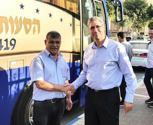 מירון ולוי. שותפים לדרך (צילום: מטה תנופה לעפולה)