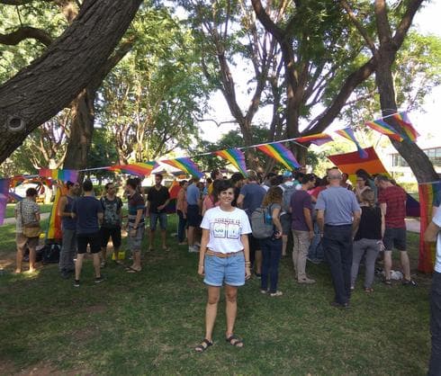אור גרוס. "הייתה תחושה של חוסר נראות של הקהילה במכון" | צילום: ברק כהן  