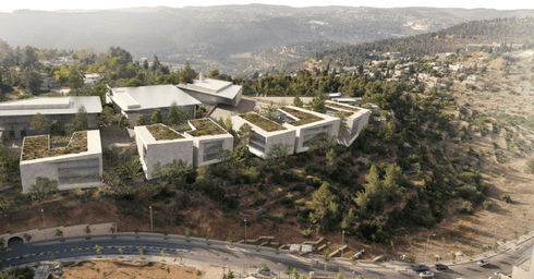 כאן ייבנו המכללות. הדמיה: אגף ההנדסה והבינוי במשרד הביטחון