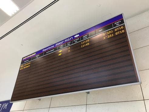 תחנת הרכבת "נבון". צילום: רועי אלמן