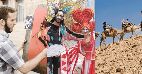 אירועי סוכות בנגב 2018. צילומים: דיאגו מיטלברג, יוני גרינצר ויוגב וענונו