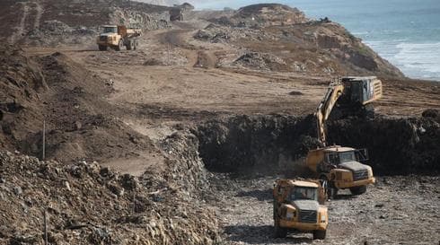 אתר הפסולת בנתניה | צילום: סלבה פרנקל