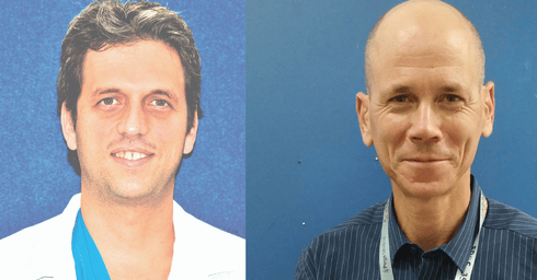 ד"ר זינגר: צילום פרטי. משמאל: ד"ר לייבו, צילום: מתן דוידסון
