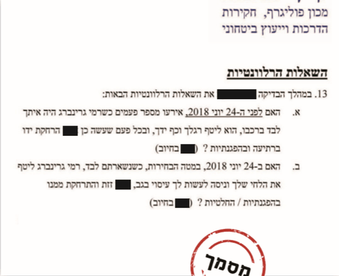 בדיקת הפוליגרף