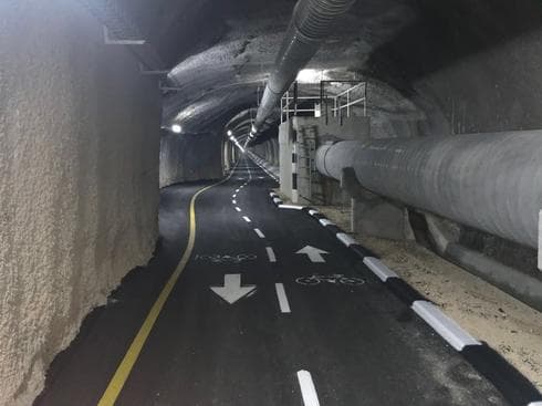 המנהרה החדשה. צילום: קותי פונדמינסקי
