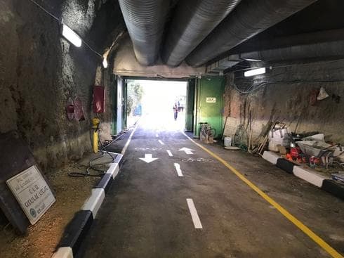 המנהרה החדשה. צילום: קותי פונדמינסקי
