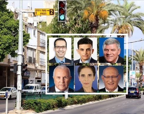 המתמודדים לבחירות בחדרה | צילומים: איתמר רותם, יח"צ