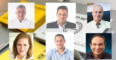 המתמודדים לראשות עיריית ראשל"צ | צילומים: אבי מועלם, אביבית איזקסון, ראובן קפוצ'ינסקי