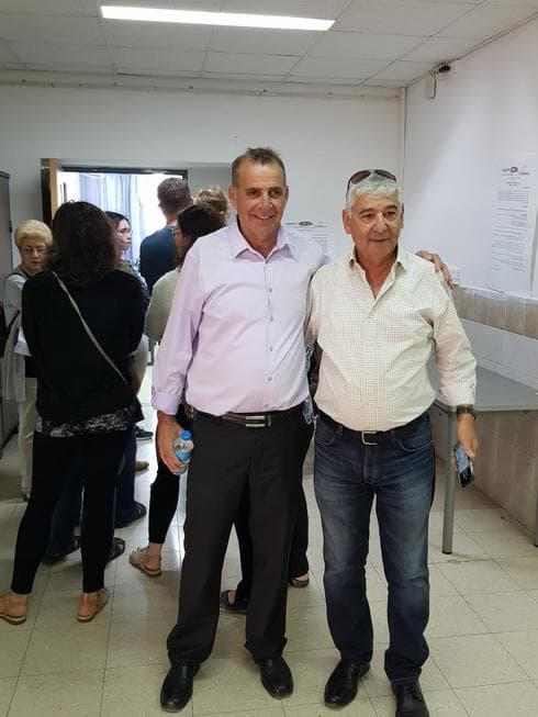 שמעון בוקר ויוסי בננו. צילום: יגאל ברמן