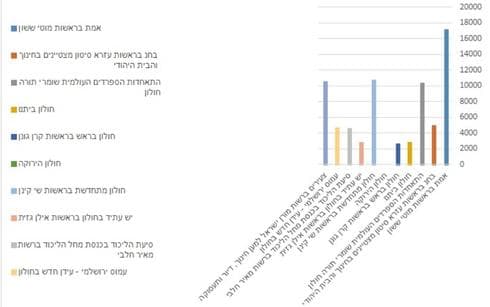 חלוקת הסיעות ע"פ משרד הפנים