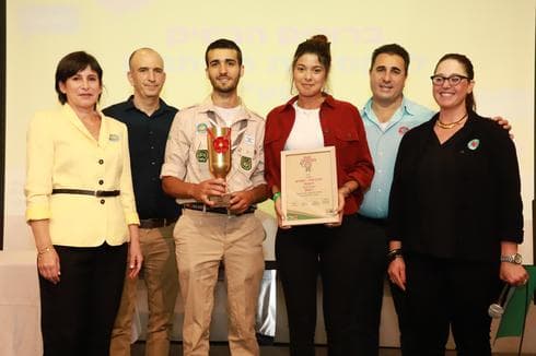 שבט צופי 'שניר'. אלופי המיחזור | צילום: יוני רייף