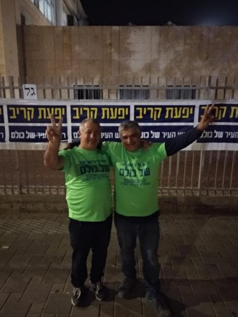 תומכי קריב בקלפיות | צילום: באדיבות המטה